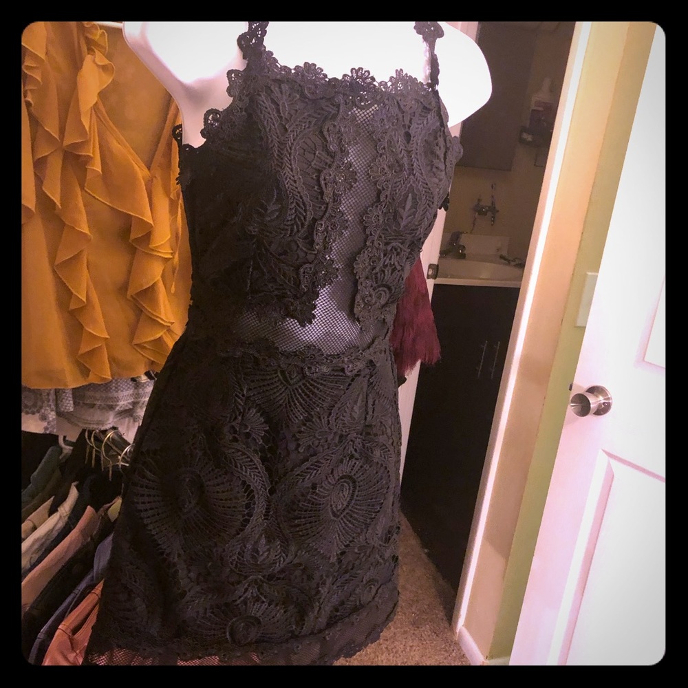 Lace Cocktail Dress